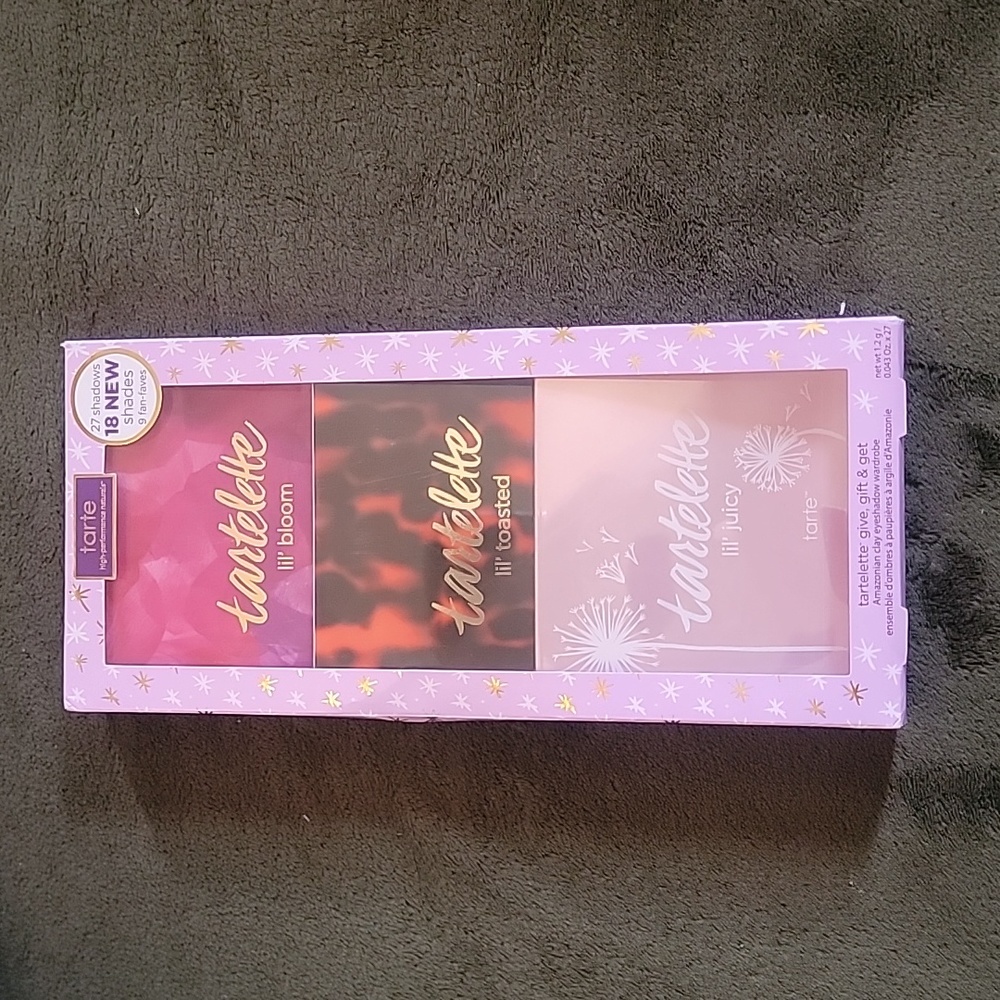 Tarte eyeshadow give, gift and get set